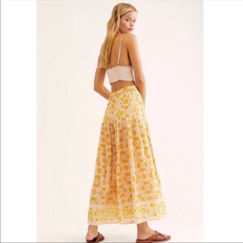EUC💛FREE PEOPLE💛BOHO WIDE LEGGED PANTS